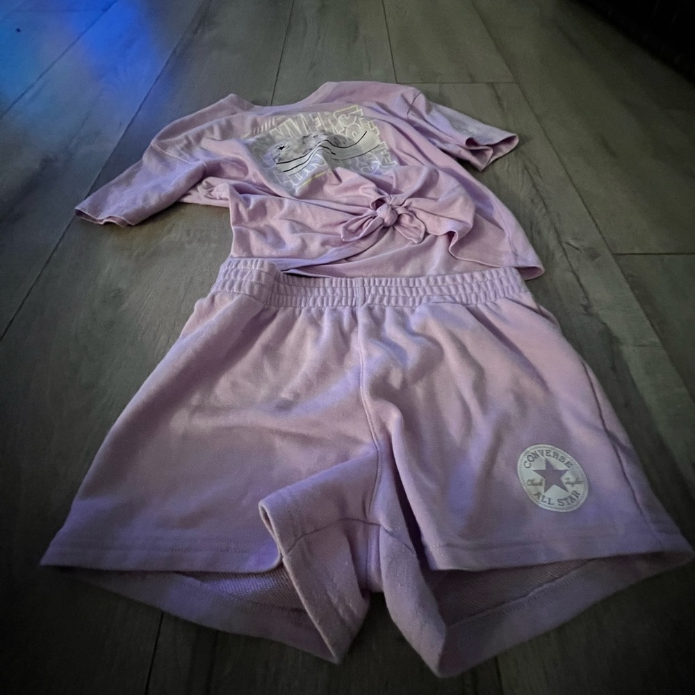 Converse Pink Pajama Matching Set